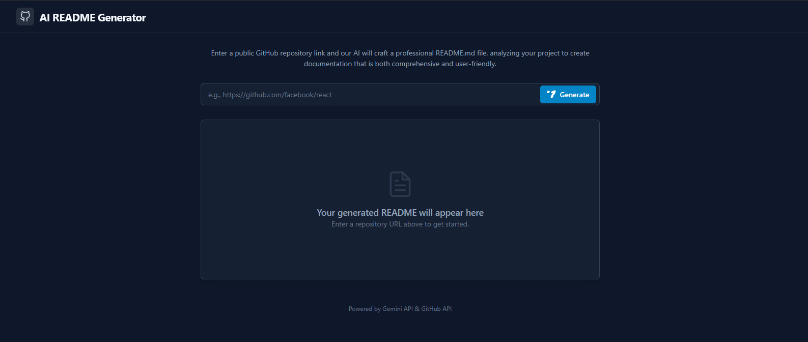 README Generator