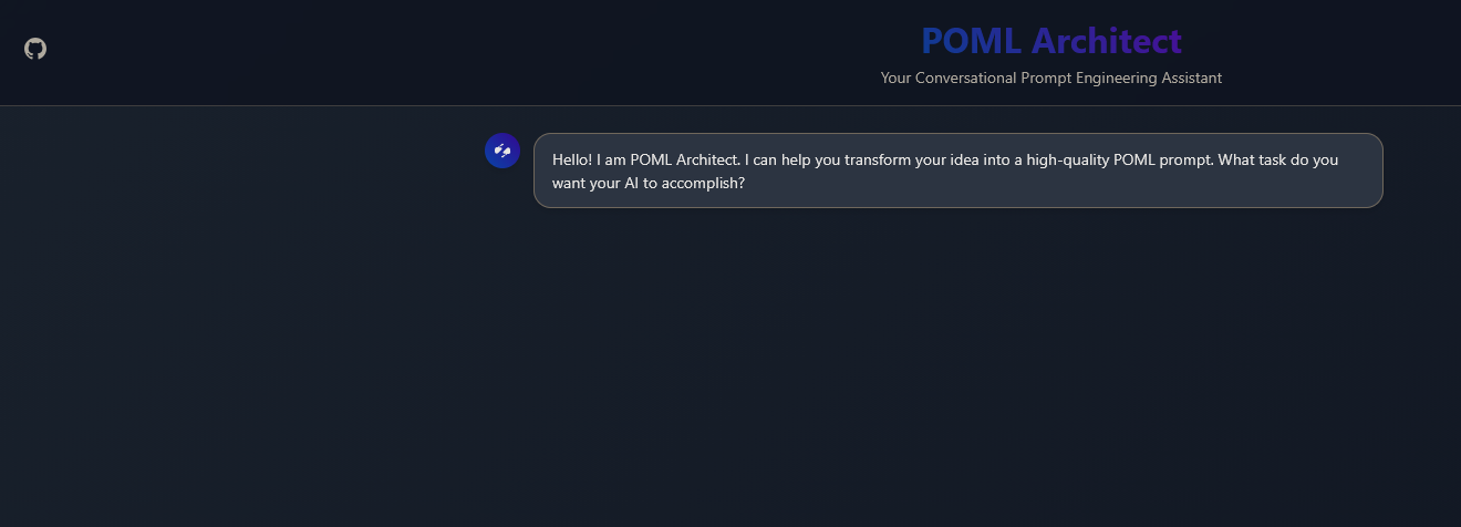 POML Architect