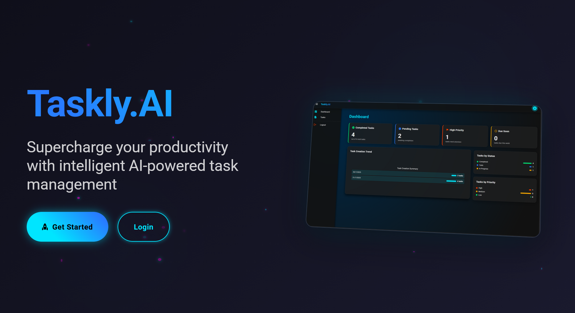 Taskly AI Interface